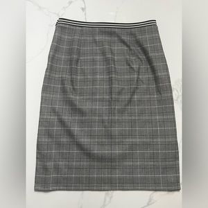 EUC Banana Republic Plaid Pencil Skirt 6